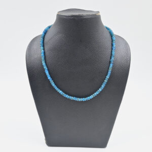 Natural Neon Apatite Tyre Beads - Apatite Smooth Beads - Apatite Smooth Rondelle Shape Tyre Gemstone Beads - 5-5.5 MM