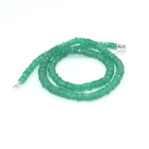 Green Hydro Necklace 5 Strand Hydro Quartz Necklace Faceted tYRE Green Hydro Quartz Beads
